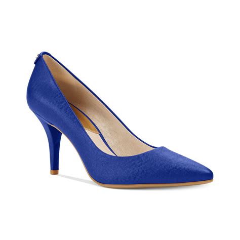 michael kors blauwe pumps|michael kors heel pumps.